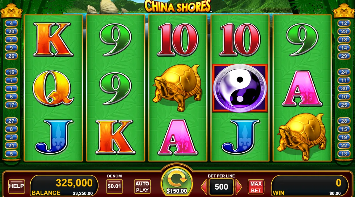 China Shores Slot