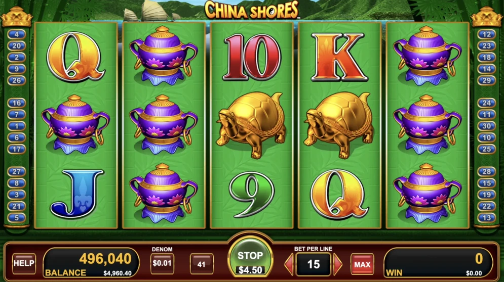 China Shores Slot