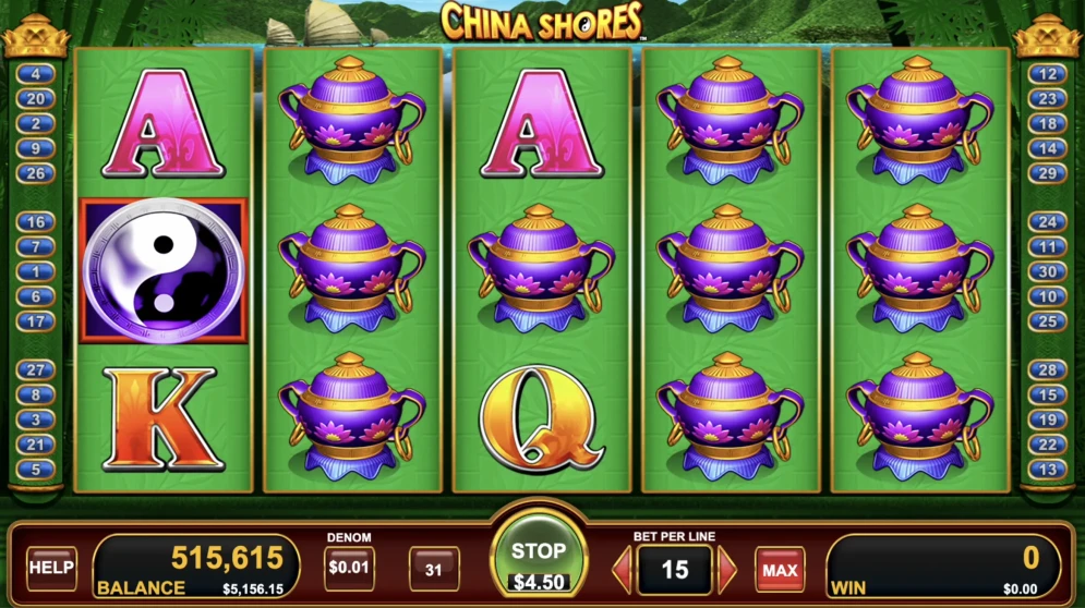 China Shores Slot