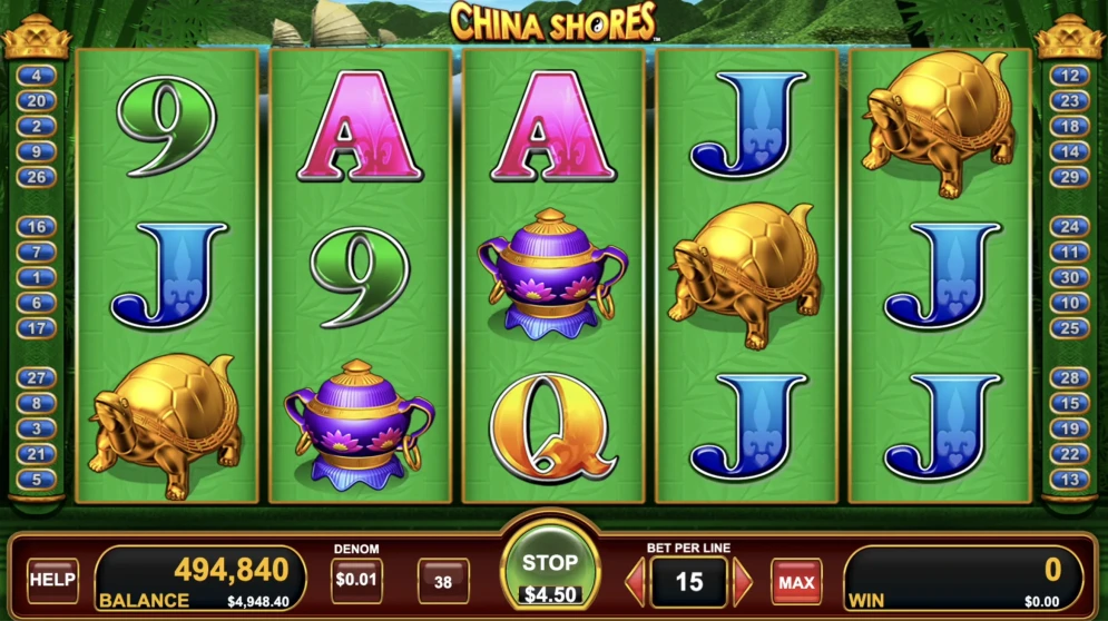 China Shores Slot