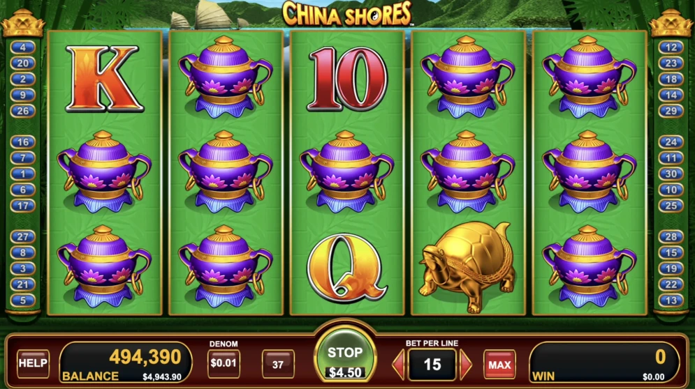 China Shores Slot